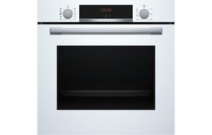 Bosch Series 4 HQA534BW3B Single Electric Oven w/Added Steam - White